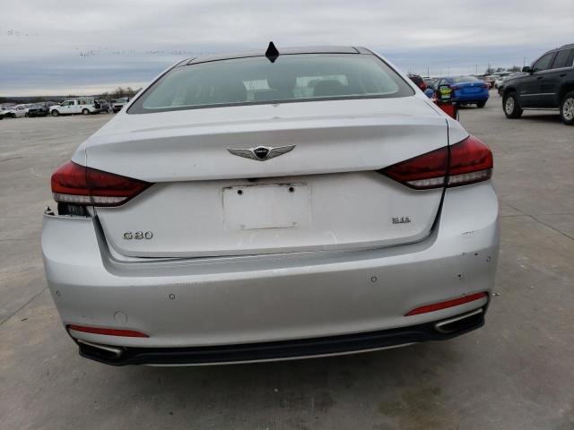 KMHGN4JE7JU229623 - 2018 GENESIS G80 BASE SILVER photo 6