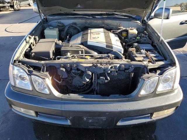 JT6HT00W3Y0094568 - 2000 LEXUS LX 470 GRAY photo 12