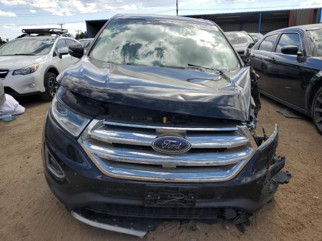 2FMPK4J91HBC66307 - 2017 FORD EDGE SEL BLACK photo 5