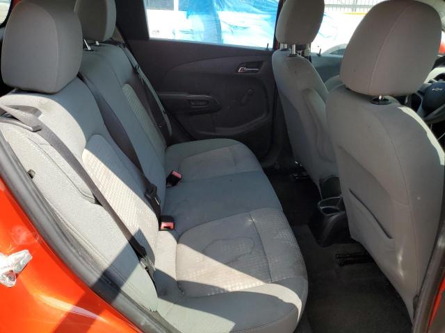 1G1JB6SH9D4102814 - 2013 CHEVROLET SONIC LS ORANGE photo 10