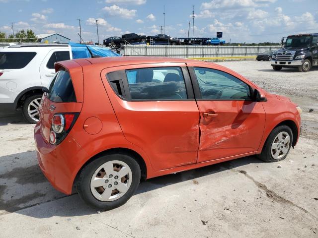 1G1JB6SH9D4102814 - 2013 CHEVROLET SONIC LS ORANGE photo 3