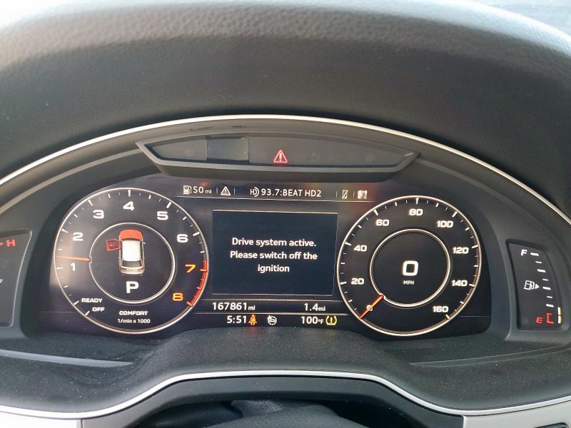 WA1LHAF70KD044912 - 2019 AUDI Q7 PREMIUM PLUS Սև լուսանկար 9