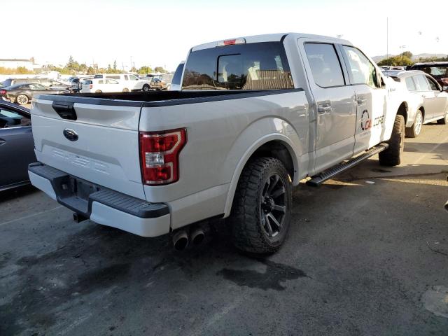 1FTEW1E55KFC82649 - 2019 FORD F150 SUPERCREW WHITE photo 3