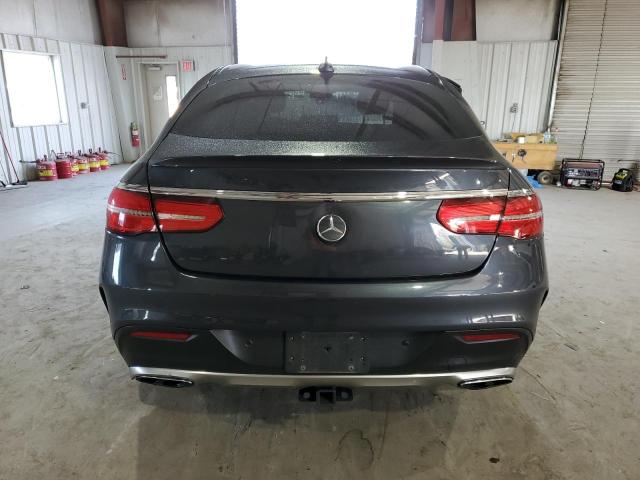 4JGED6EB8GA025784 - 2016 MERCEDES-BENZ GLE COUPE 450 4MATIC GRAY photo 6