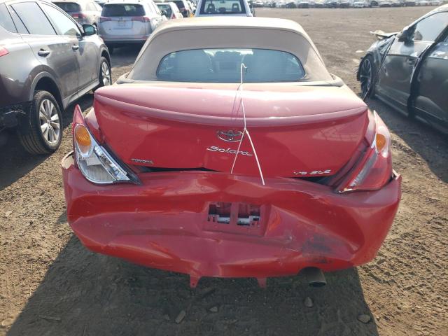 4T1FA38P64U036103 - 2004 TOYOTA CAMRY SOLA SE RED photo 6