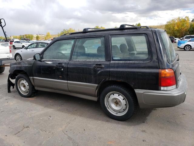 JF1SF6557WH701858 - 1998 SUBARU FORESTER S BLACK photo 2