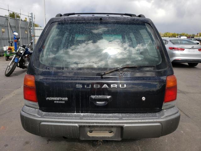 JF1SF6557WH701858 - 1998 SUBARU FORESTER S BLACK photo 6