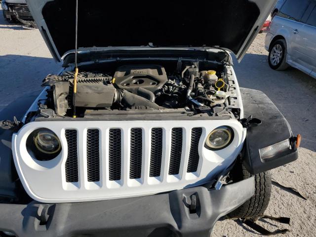 1C4HJXDN6LW323114 - 2020 JEEP WRANGLER U SPORT Blanc photo 12