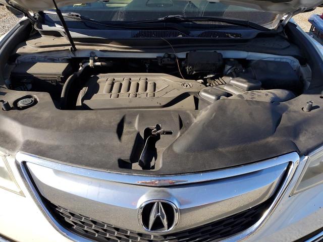 5FRYD3H44FB003315 - 2015 ACURA MDX TECHNOLOGY WHITE photo 12