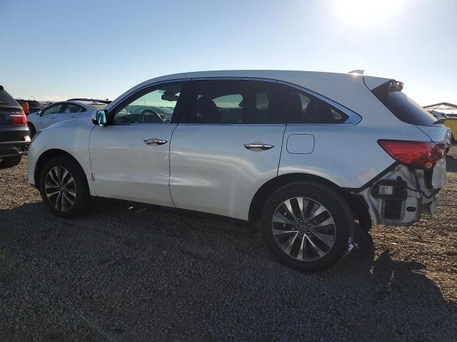 5FRYD3H44FB003315 - 2015 ACURA MDX TECHNOLOGY WHITE photo 2