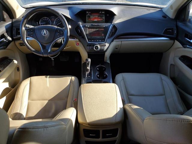 5FRYD3H44FB003315 - 2015 ACURA MDX TECHNOLOGY WHITE photo 8