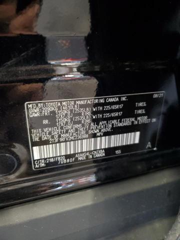 2T3F1RFV2MC236988 - 2021 TOYOTA RAV4 LE BLACK photo 14