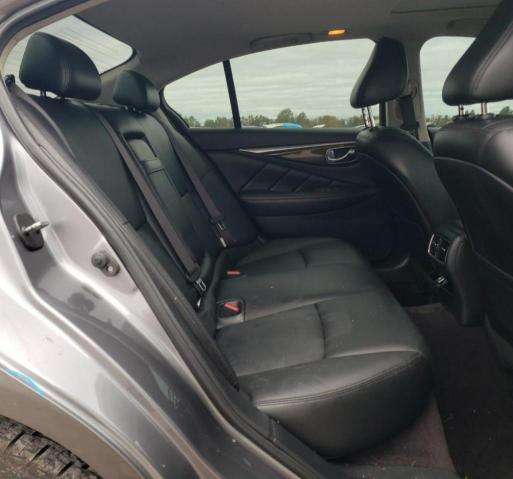 JN1EV7AP2JM365692 - 2018 INFINITI Q50 LUXE GRAY photo 10