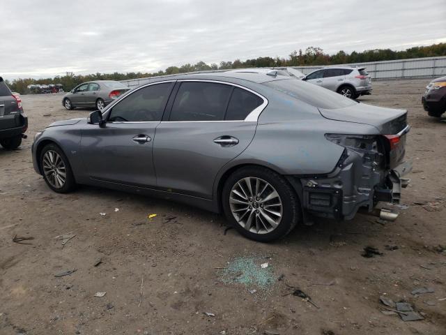 JN1EV7AP2JM365692 - 2018 INFINITI Q50 LUXE GRAY photo 2