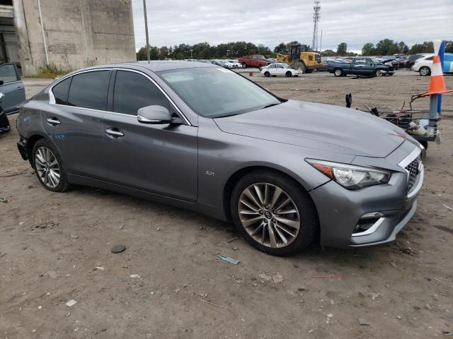 JN1EV7AP2JM365692 - 2018 INFINITI Q50 LUXE GRAY photo 4