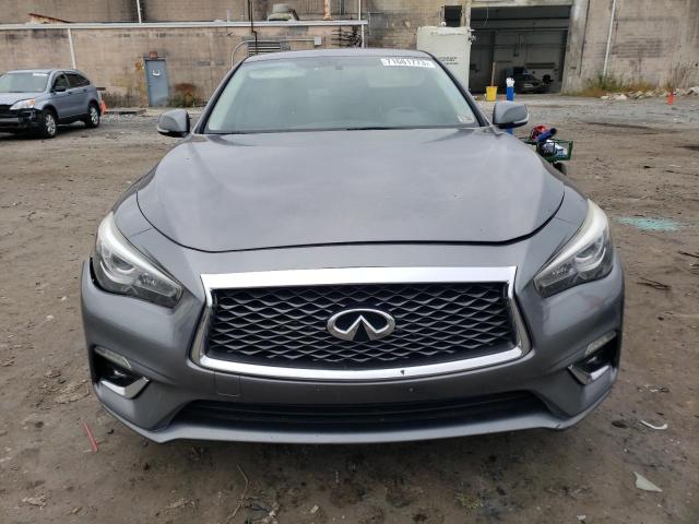 JN1EV7AP2JM365692 - 2018 INFINITI Q50 LUXE GRAY photo 5