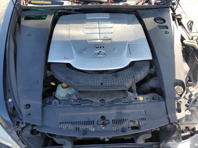JTHBL46F985081922 - 2008 LEXUS LS 460 Սև լուսանկար 11