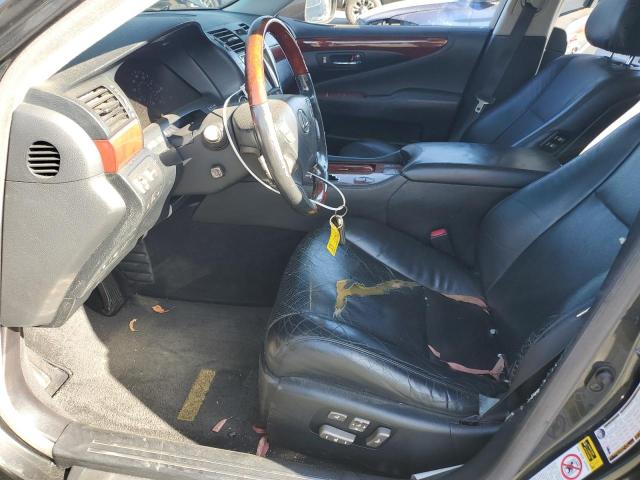 JTHBL46F985081922 - 2008 LEXUS LS 460 Սև լուսանկար 7
