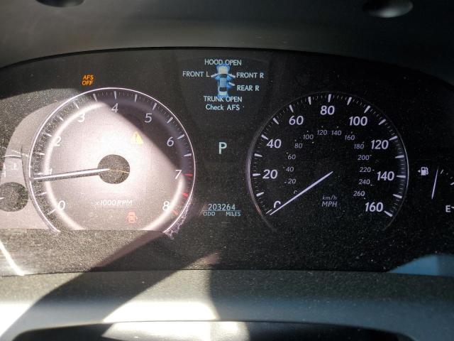 JTHBL46F985081922 - 2008 LEXUS LS 460 Սև լուսանկար 9