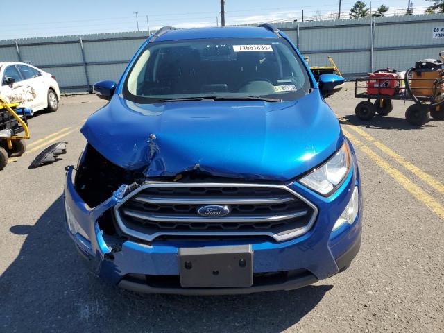 MAJ3S2GE1KC296383 - 2019 FORD ECOSPORT SE أزرق صورة 5