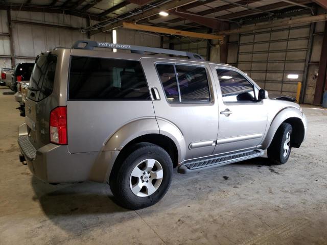 5N1AR18W96C633673 - 2006 NISSAN PATHFINDER LE TAN photo 3