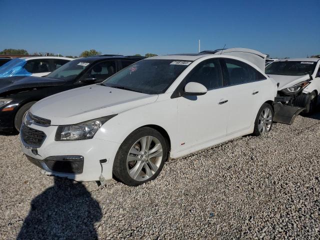 1G1PG5SB5F7297281 - 2015 CHEVROLET CRUZE LTZ WHITE photo 1