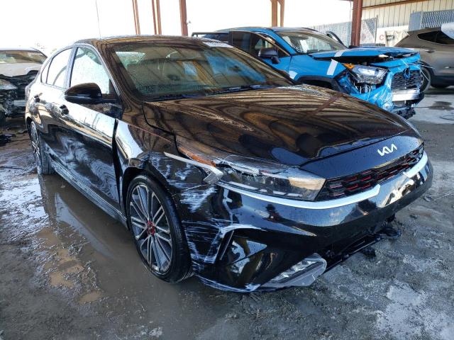 3KPF44AC7NE424403 - 2022 KIA FORTE GT BLACK photo 4