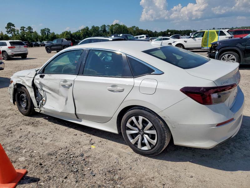 2HGFE2F2XSH555909 - 2025 HONDA CIVIC LX WHITE photo 2
