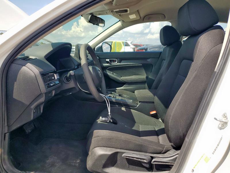 2HGFE2F2XSH555909 - 2025 HONDA CIVIC LX WHITE photo 7