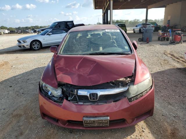 2HGFA1F59BH520858 - 2011 HONDA CIVIC LX RED photo 5