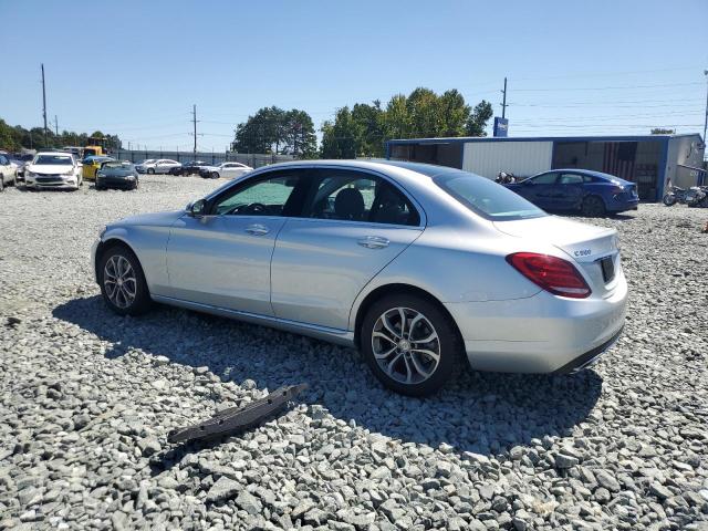WDDWF4KB2HR230974 - 2017 MERCEDES-BENZ C 300 4MATIC SILVER photo 2