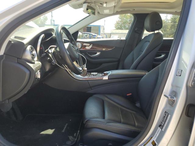 WDDWF4KB2HR230974 - 2017 MERCEDES-BENZ C 300 4MATIC SILVER photo 7