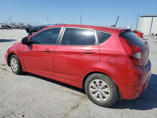 KMHCT5AE2FU201553 - 2015 HYUNDAI ACCENT GS RED photo 2