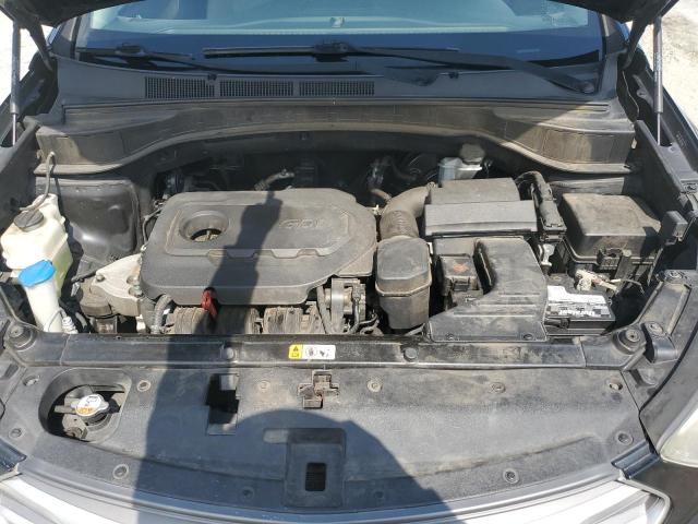 5NMZTDLB1JH051608 - 2018 HYUNDAI SANTA FE S BLACK photo 11