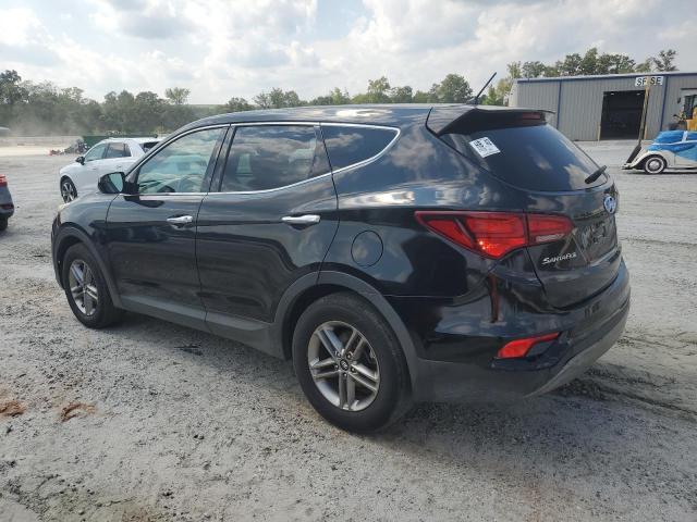 5NMZTDLB1JH051608 - 2018 HYUNDAI SANTA FE S BLACK photo 2