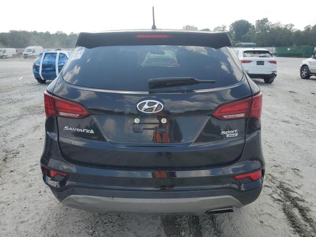5NMZTDLB1JH051608 - 2018 HYUNDAI SANTA FE S BLACK photo 6