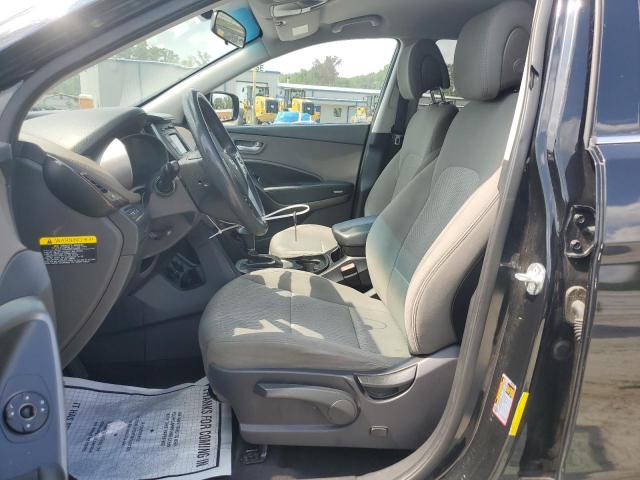 5NMZTDLB1JH051608 - 2018 HYUNDAI SANTA FE S BLACK photo 7
