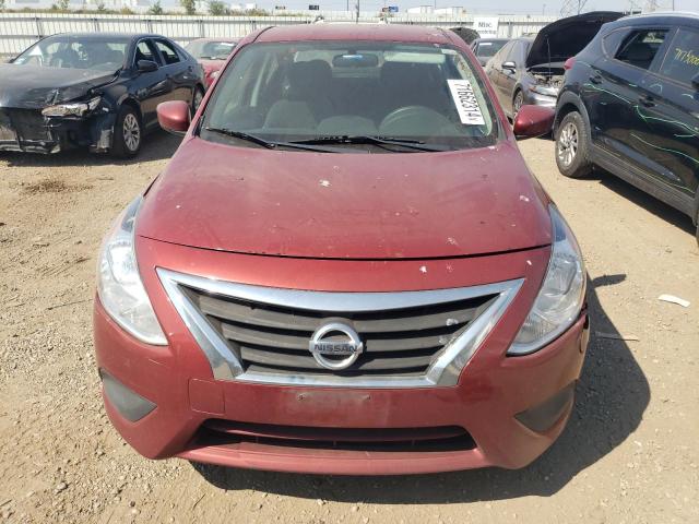 3N1CN7AP7KL856052 - 2019 NISSAN VERSA S MAROON photo 5