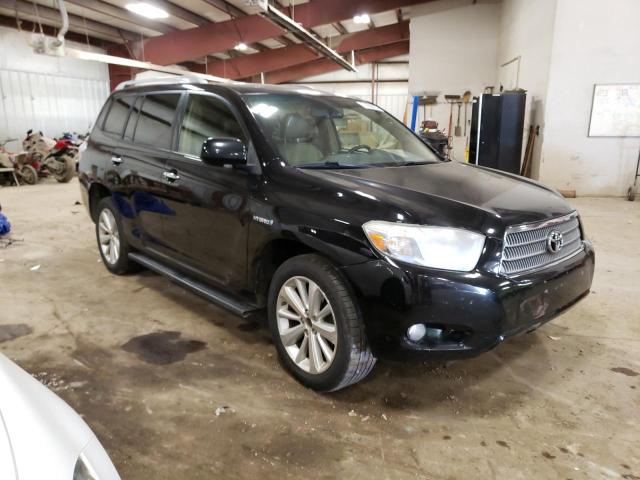 JTEEW44A592036536 - 2009 TOYOTA HIGHLANDER HYBRID LIMITED BLACK photo 4