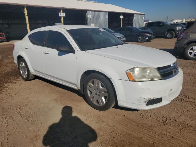 1C3CDZAB0DN653706 - 2013 DODGE AVENGER SE WHITE photo 4