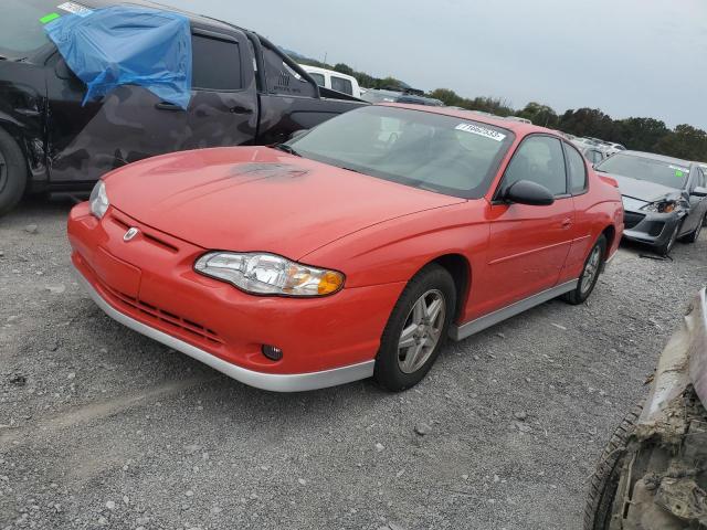 2G1WX15K019114389 - 2001 CHEVROLET MONTE CARL SS RED photo 1