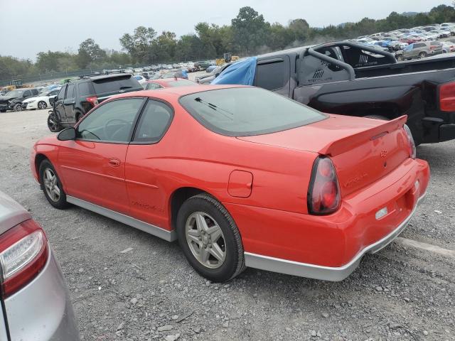 2G1WX15K019114389 - 2001 CHEVROLET MONTE CARL SS RED photo 2