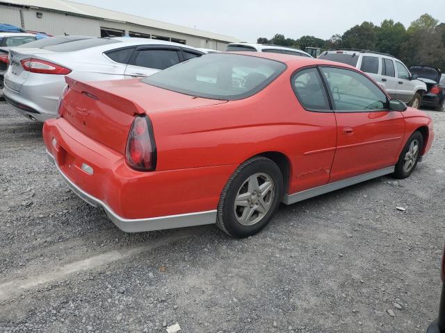 2G1WX15K019114389 - 2001 CHEVROLET MONTE CARL SS RED photo 3