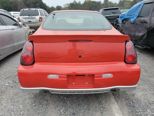 2G1WX15K019114389 - 2001 CHEVROLET MONTE CARL SS RED photo 6