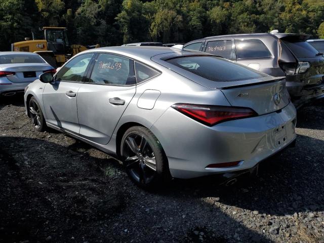 19UDE4H33PA014652 - 2023 ACURA INTEGRA A-SPEC SILVER photo 2