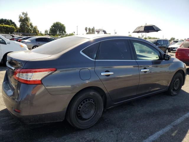 3N1AB7APXDL719433 - 2013 NISSAN SENTRA S GRAY photo 3