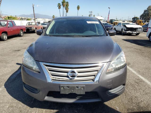 3N1AB7APXDL719433 - 2013 NISSAN SENTRA S GRAY photo 5