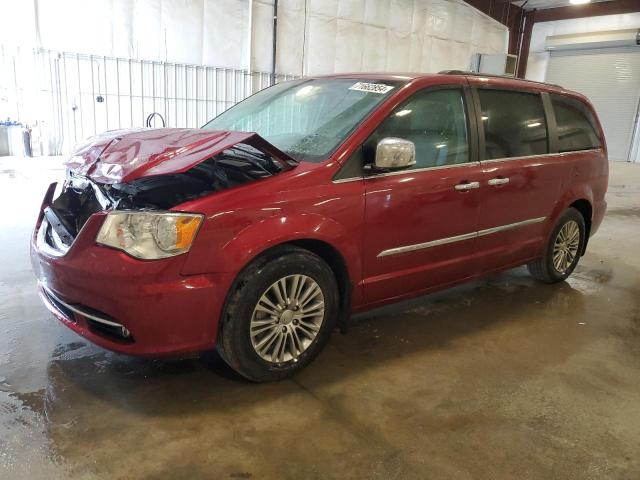 2C4RC1CG3ER460439 - 2014 CHRYSLER TOWN & COU TOURING L MAROON photo 1