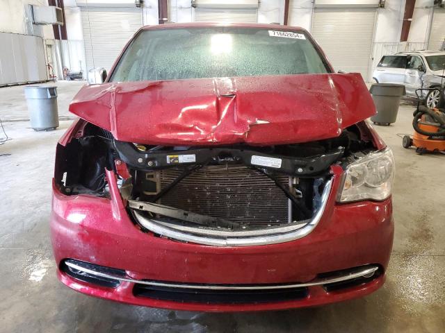 2C4RC1CG3ER460439 - 2014 CHRYSLER TOWN & COU TOURING L MAROON photo 5