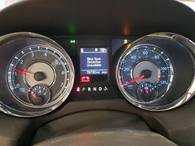 2C4RC1CG3ER460439 - 2014 CHRYSLER TOWN & COU TOURING L MAROON photo 9